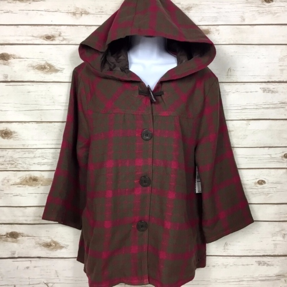 O'Neill Junior Rosewood Swing Jacket with Hood NWT